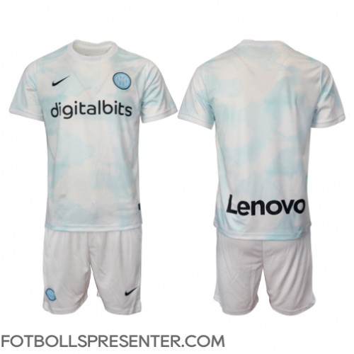 Inter Milan Bortatröja Barn 2022-23 Kortärmad (+ korta byxor)